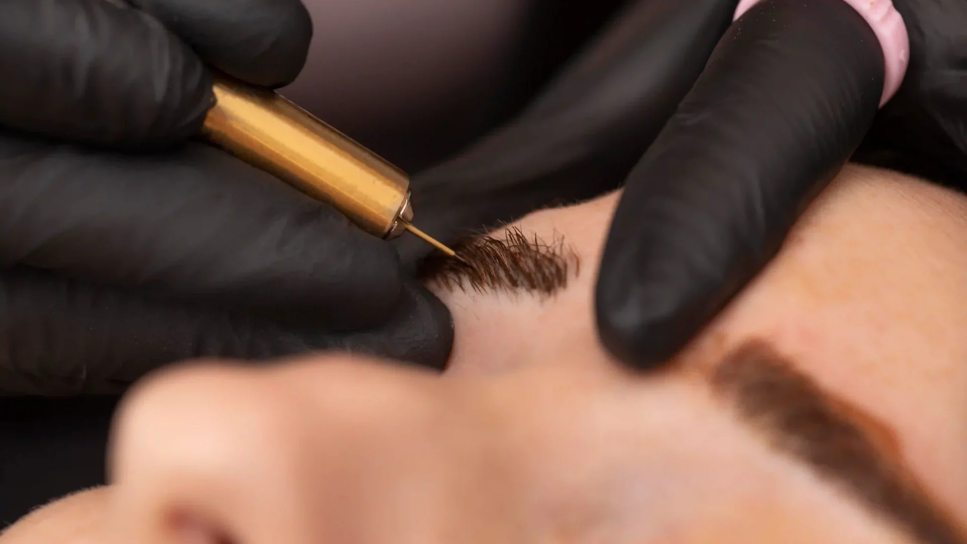 female-going-through-microblading-treatment